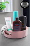 Hermia PDM08363 Bandeja de Plástico con Rotación 360° Rosa